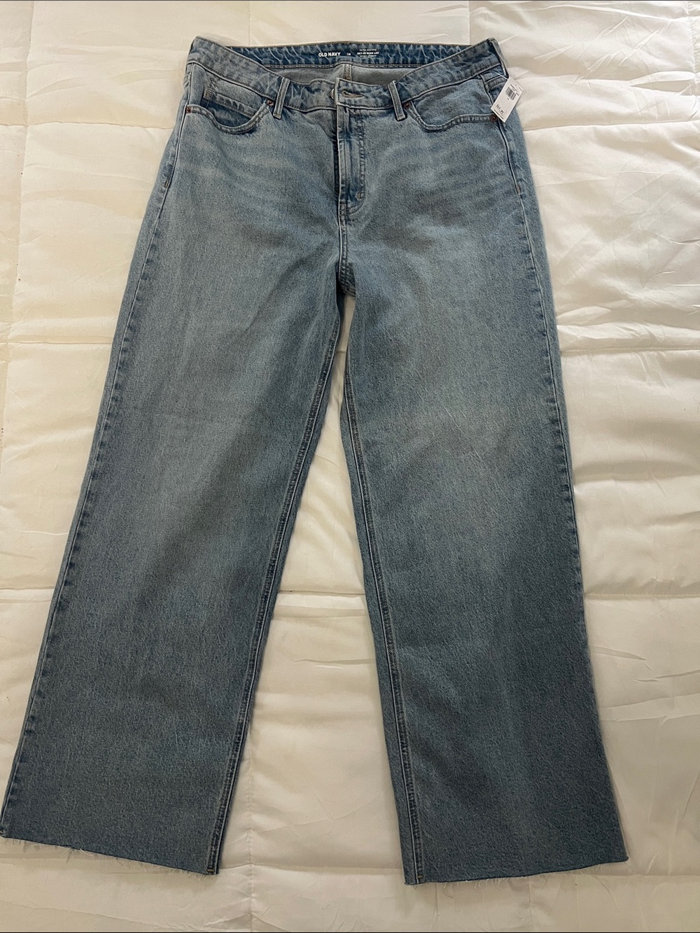 Old Navy Extra High Rise Wide Leg Jeans NWT Size 14